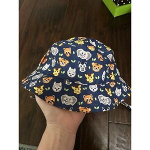 Fort Worth Zoo Toddler Bucket Hat With Strap Animals 12 Months-2T